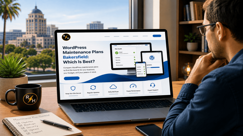 WordPress Maintenance Plans In Bakersfield